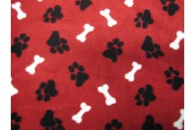 Red Paws and Bones